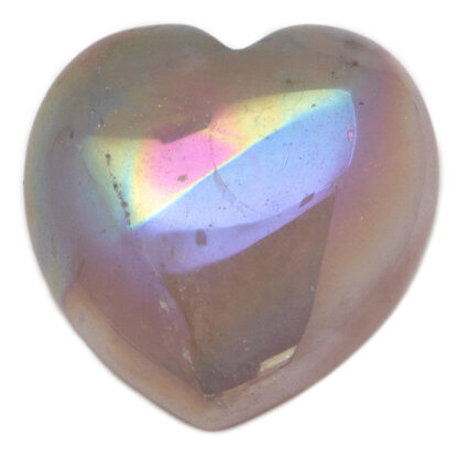 Mystery Aura Coated Crystal Heart (25-30mm) - Image 4