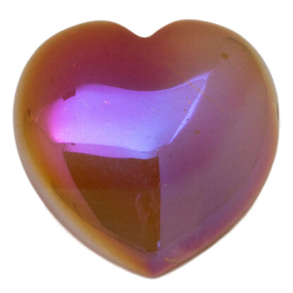 Mystery Aura Coated Crystal Heart (25-30mm) - Image 6