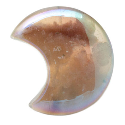 Flower Agate Aura Moon (30mm) - Image 4