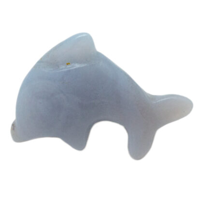 Blue Lace Agate Dolphin (18mm) - Image 4