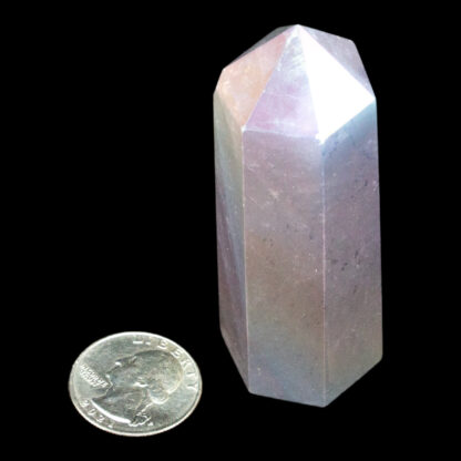 Rose Aura Quartz Tower (3-4") - Image 5