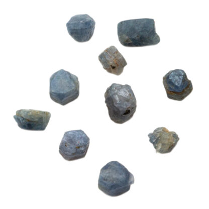 Blue Sapphire Rough Crystal Set (5-10mm) - Image 2