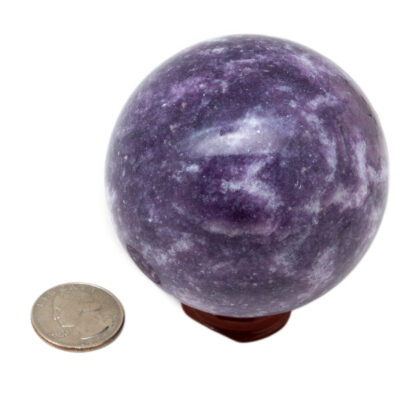 Lepidolite Sphere (70mm) - Image 4