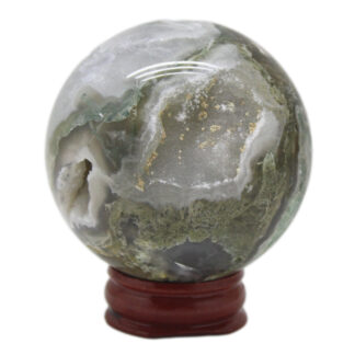 Moss Agate Sphere (50mm)