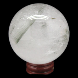 Quartz with Chlorite Sphere(60mm)