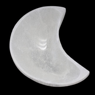Selenite Moon Bowl (3.75")